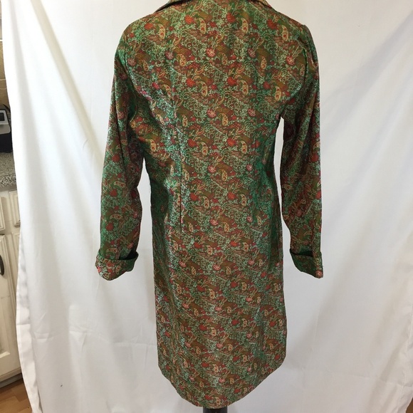 Vintage Silk Made in India Tunic Jacket - Picture 5 of 9